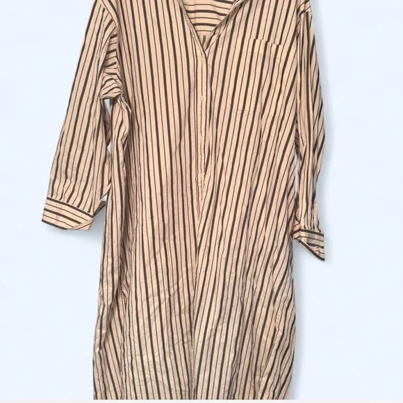 old navy long sleeve striped dress Old Navy Dress Ladies Large Long Sleeve Rib Knit Striped Midi